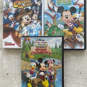 Disney Mickey Mouse Clubhouse 3 pack DVD